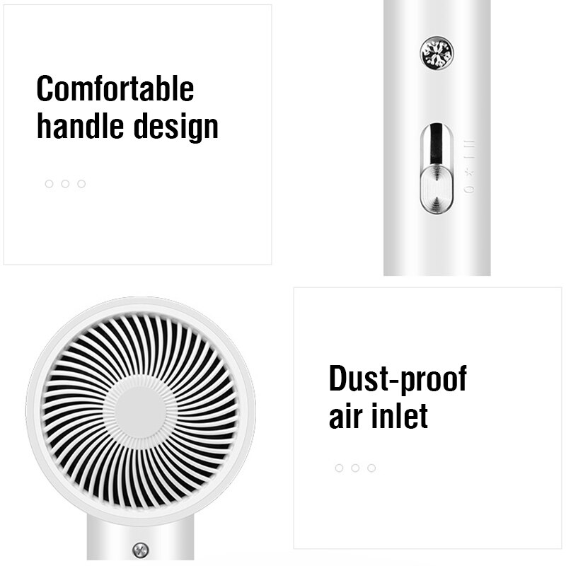 Hair Dryer Portable Diffuser Hair Dryer Hairdressing Blow Dryer 1200W Household Blower Hairdryer