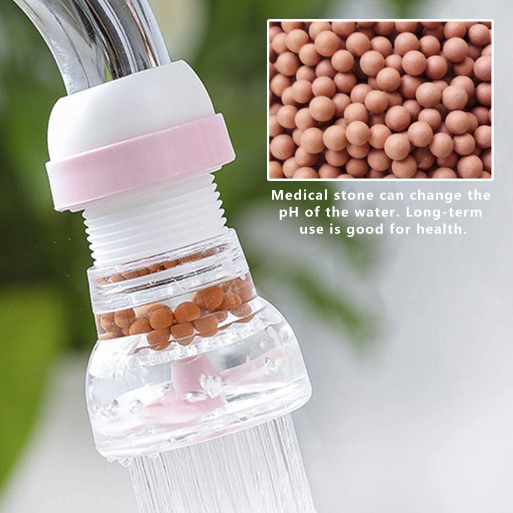 360 Rotate Anti Splash Faucet Filter Water Saving Kitchen Sink Faucet Sprayer Flexible Rotatable Kitchen Tap Nozzle Torneiras