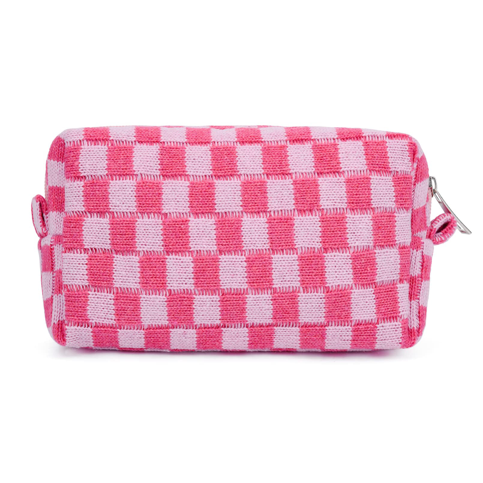 Bolsa de maquillaje grande para mujer y niña, bolso de viaje portátil, bolsa de aseo, organizador, estuche de lápices: Gris oscuro