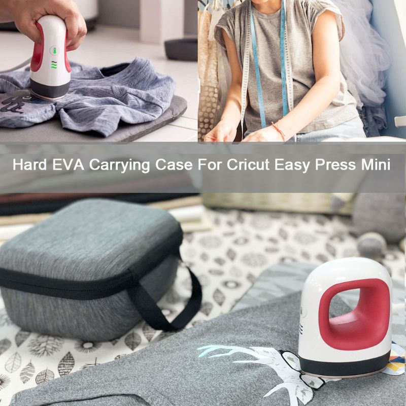 Eva reise bære deksel oppbevaringspose hard veske til cricut lett trykk mini maskin