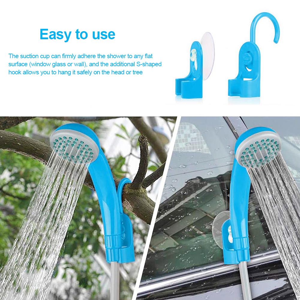 12V Electric Car Shower Portable Camping Shower for for Garden Travel Car Wash