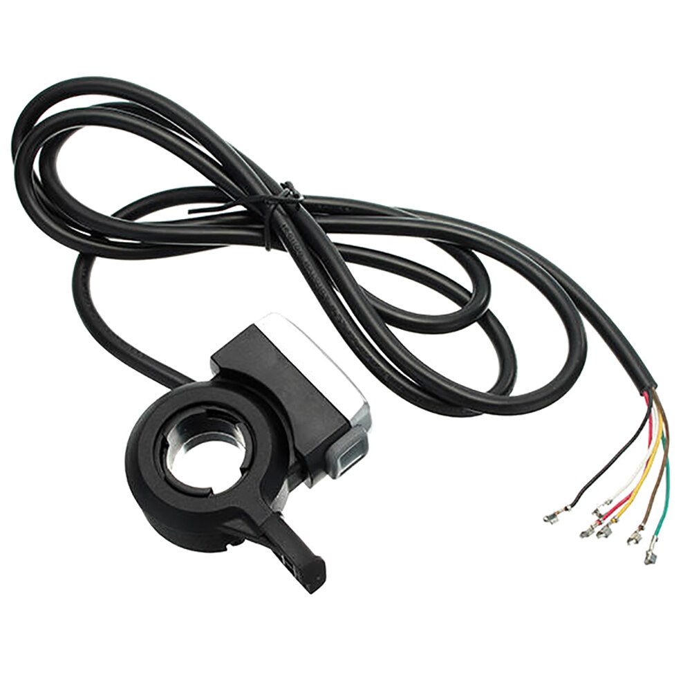 36V Electric Bike Scooter Handlebar Speed Battery Capacity Indicator Accelerator Thumb Throttle Speed Control