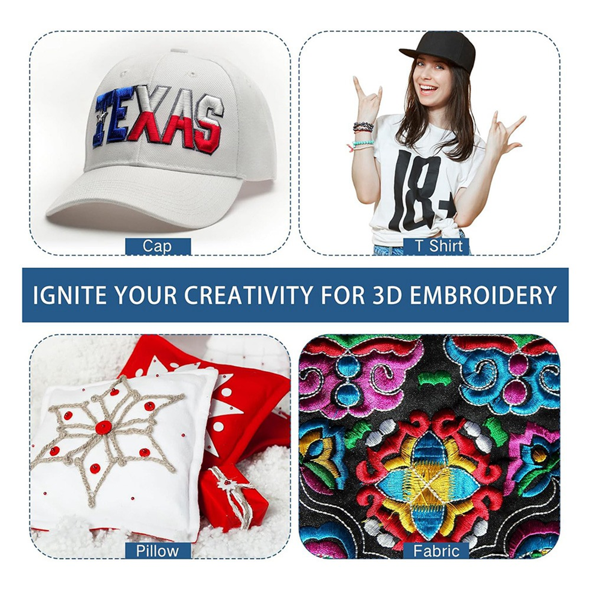 ABAB 20 szt. pianki robić haftu 3 mm 6 x 9 cali arkusze pianki EVA robić haftu 3D i rzemiosła, projektów DIY, szycia ręcznego czarny