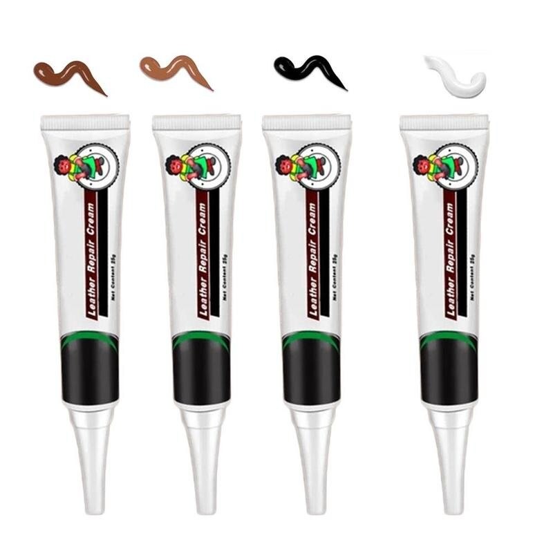 20g Filling Repair Cream Leather Clothing Leather Shoes Scratch Crack Cream Leather Bag Wear Repair Cream Leather Repair Gel