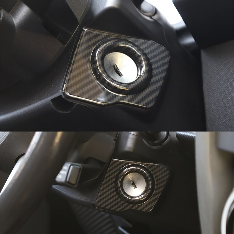 Car Start Button Ignition Key Cover Trim for Jeep Wrangler JK 2007 Accessories