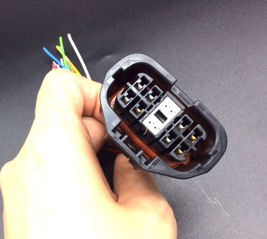 original for Mazda 6 car headlight assembly wiring harness main plug 12Pin M6 headlight connector cable wire line