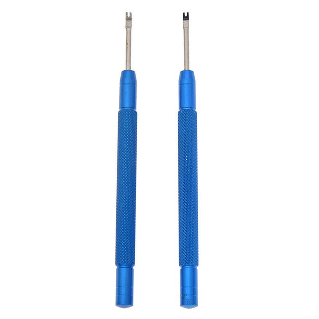 Blauw Rood Willekeurige 2 stuks Metalen Professionele Pin Hendel Vervangen Horlogemaker Repair Tool Precisie Horloge Hand Remover Puller
