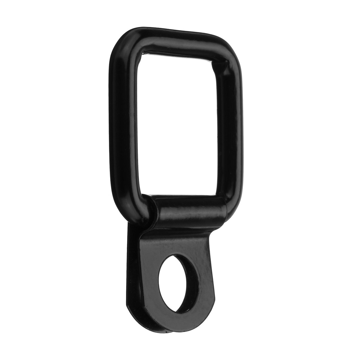 6Pcs/set Black Tie-down D-rings Cargo For Jeep-Wrangler Trunk & Cargo Net Cover Metal with black Anti-rust coating