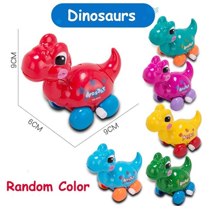 Amusing baby classic cute cartoon animal wind-up toy clockwork children's walking puppies honeybee children's educational toy: Konglong