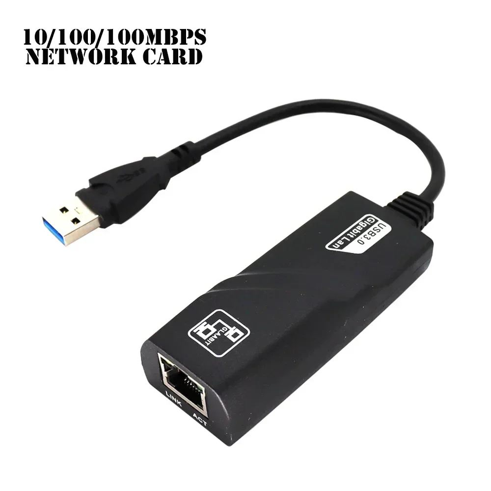 1000Mbps Lan Ethernet Adapter USB3.0 Wired USB To Rj45 Network Card for PC Laptop