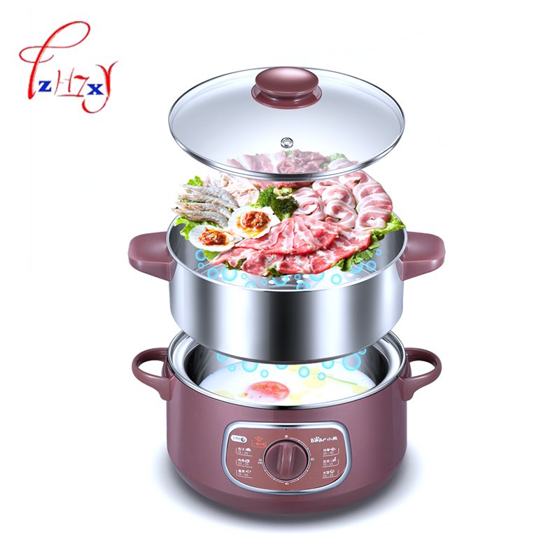 Home use electric steamer 8L Bun Warmer 800W Cooking Appliances Food Warmer Steamed Steamer Electric Steamer 220V 1pc