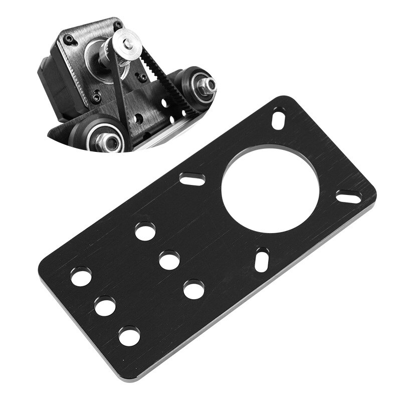 3D Printer - Aluminum Nema 17 Stepper Motor Mount Plate For CNC Machine 3D Printer Openbuilds CNC Parts