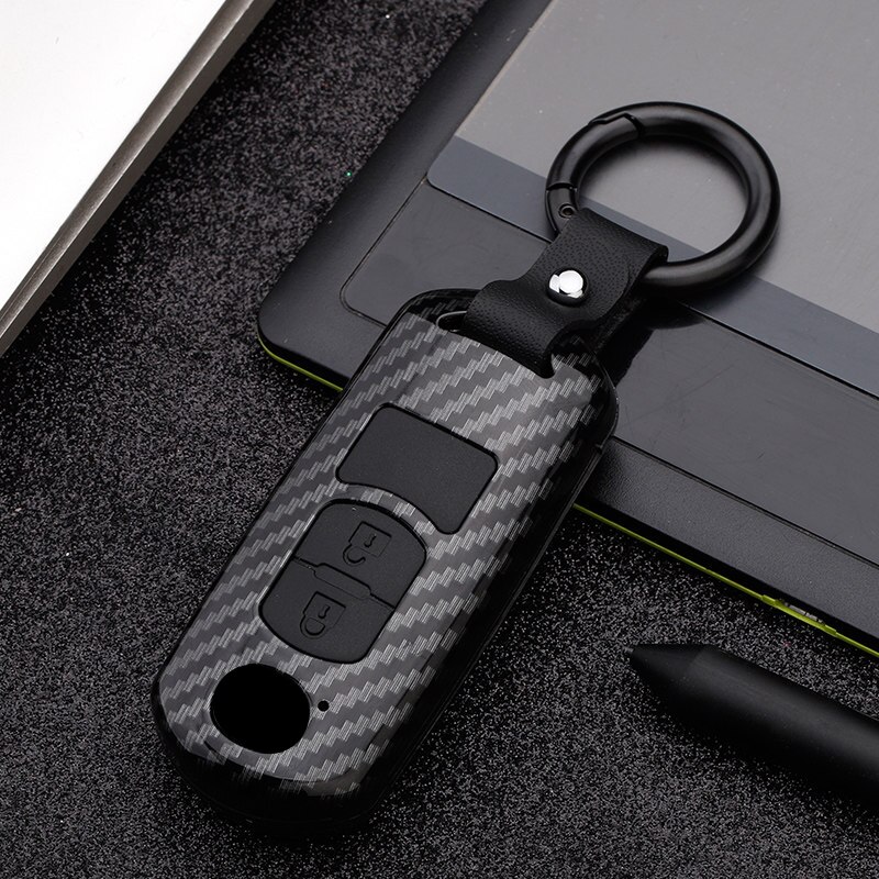 ABS+Silicone Car Remote Key Case Fob Cover For Mazda 2 3 6 Atenza Axela CX-3 CX3 CX-5 CX5 CX 5 CX7 CX8 CX9 MX5