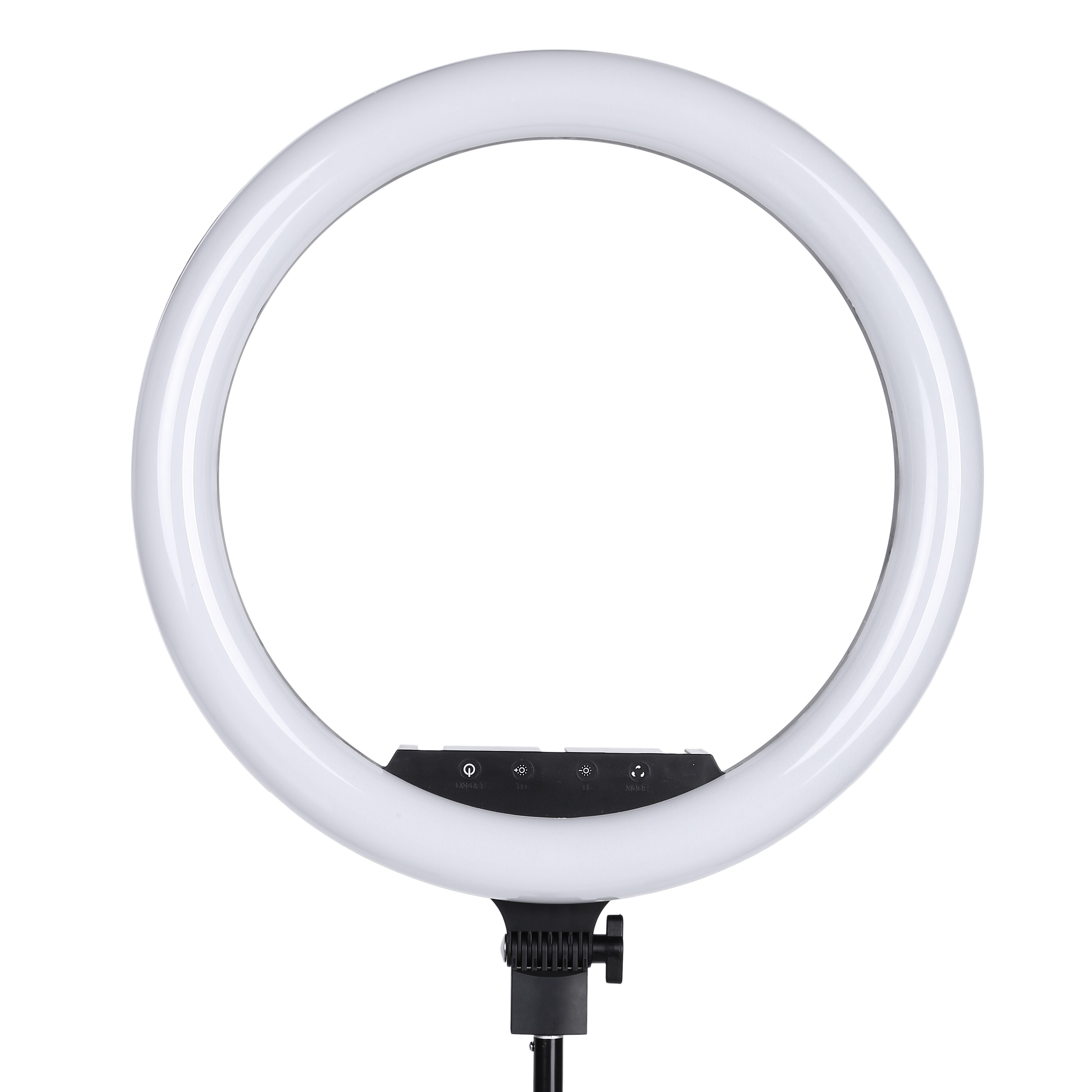 Foto Studio beleuchtung 18 zoll LED Ring Licht Touch Control Fotografie Dimmbare Ring Lampe Keine stativ für Porträt, make-up, Video