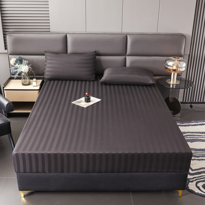 Glattes Bettlaken, hautfreundliches Spannbetttuch, Sommer-Bettbezug, Einzel-/Königin-/König-Größe-Bettwäsche, Sabanas (Kissenbezug, Bestellung benötigen): Volle / Grün