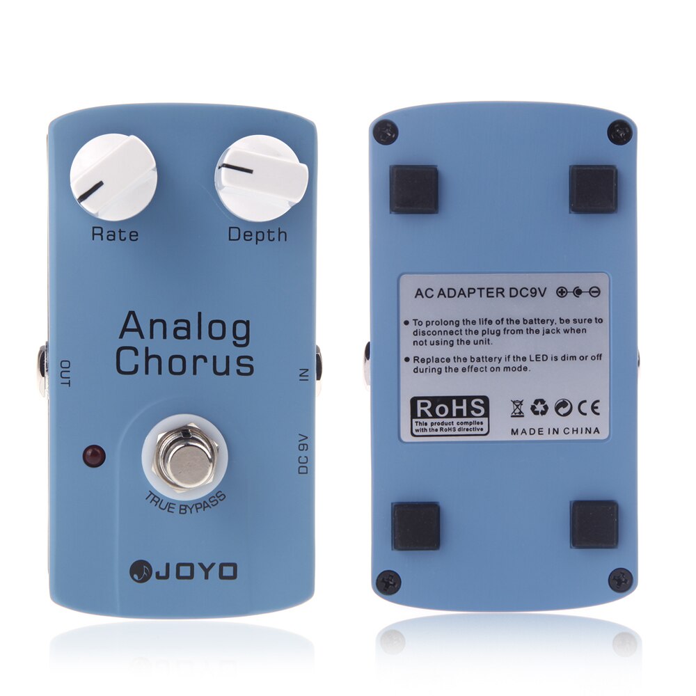 JOYO JF-37 Chor Analog True Bypass Gitarre Effekte Pedal für Gitarre Pedale Schleife Ader Musik Zubehör Effektor Gitarren