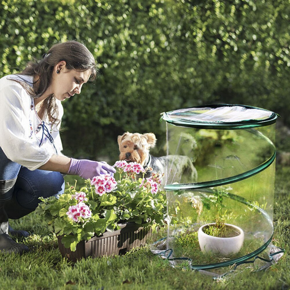 Mini housse de Protection solaire pour serre 50x68CM, Portable, pliable, Durable, imperméable, prévention des insectes, maison fleurie