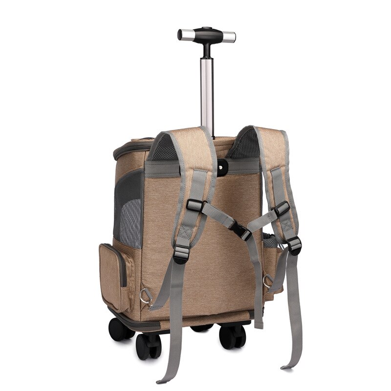 Foldable Cat Carrier Backpack Stroller Pet Suitcas... – Grandado