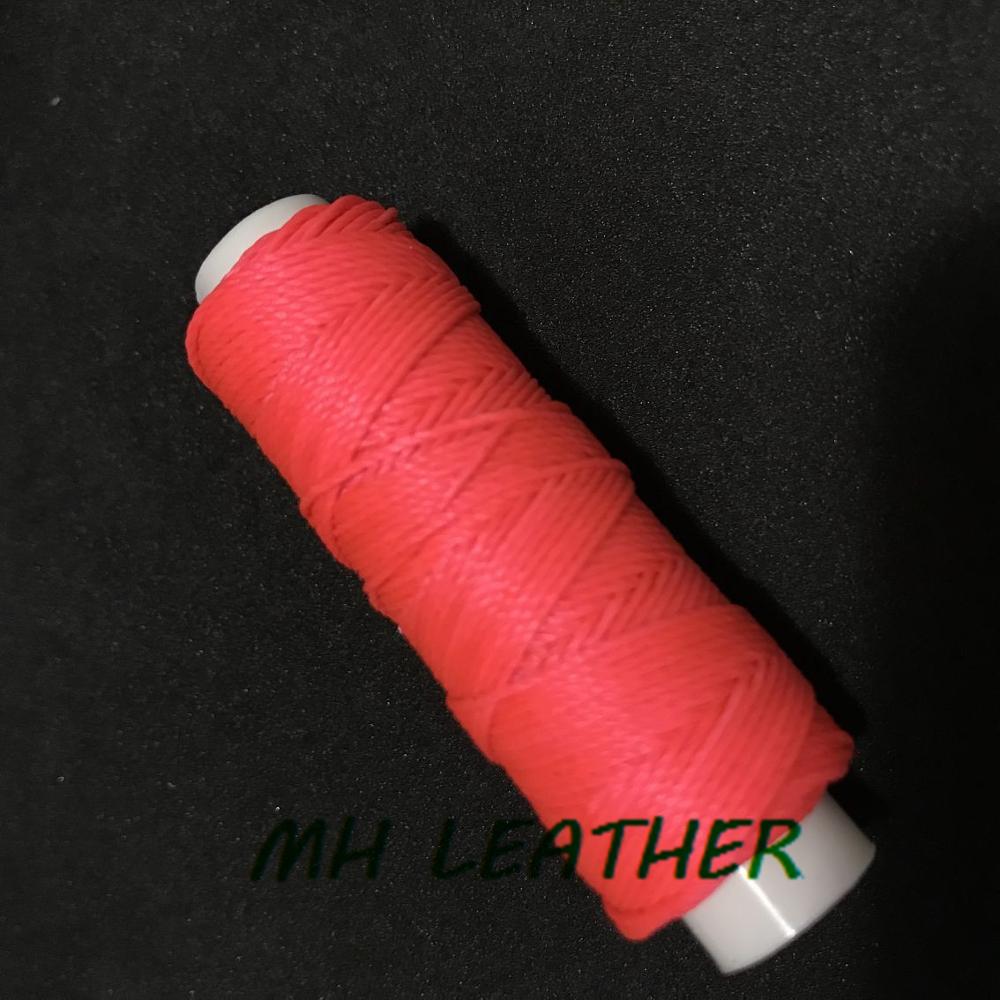 SJ065 0.65mm 20m Long Round Waxed Thread for Leather Craft DIY: 136