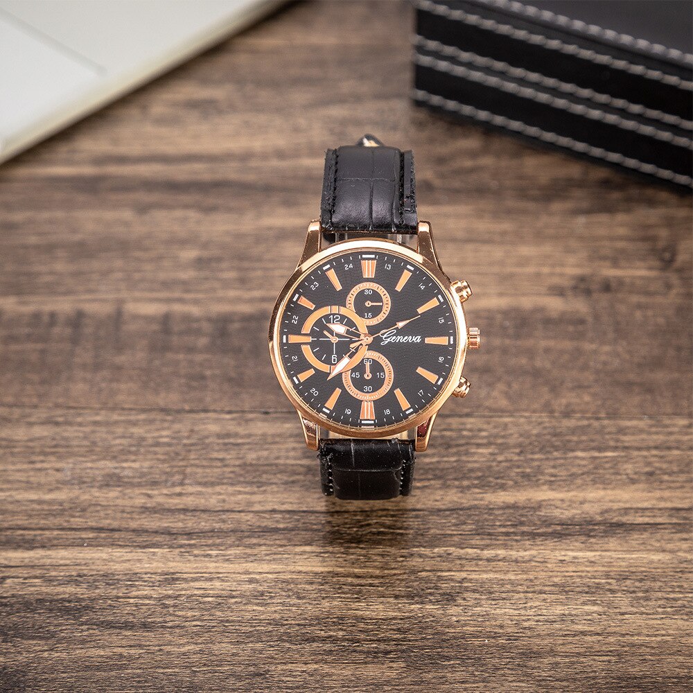 Men's Set Beautifully Packaged Watch + Pen Set Combination Set
