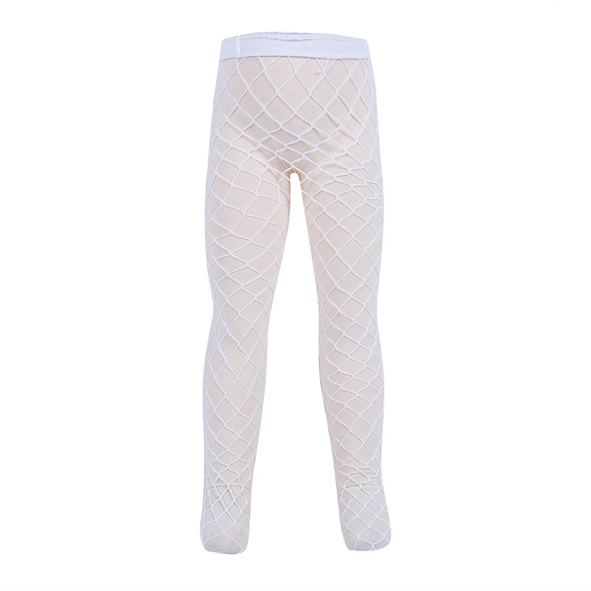 Baby Spullen Meisje Lente Herfst Mesh Visnet Netto Kids Panty Peuter Panty Meisjes Kousen Voor 110-150Cm baby 'S: White Big Fishnet