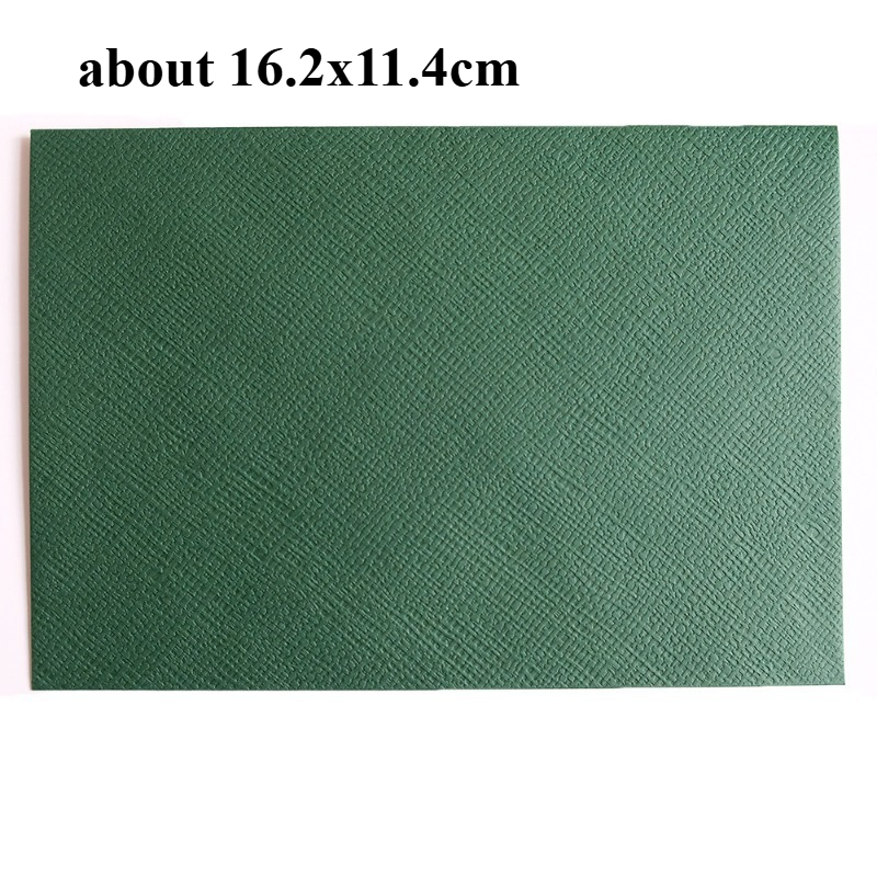 Klasyczne Białe Czarne Kraftowe Puste mini Koperty Papierowe z Okienkiem Koperta na Zaproszenia Ślubne Koperta na Prezenty: zielony