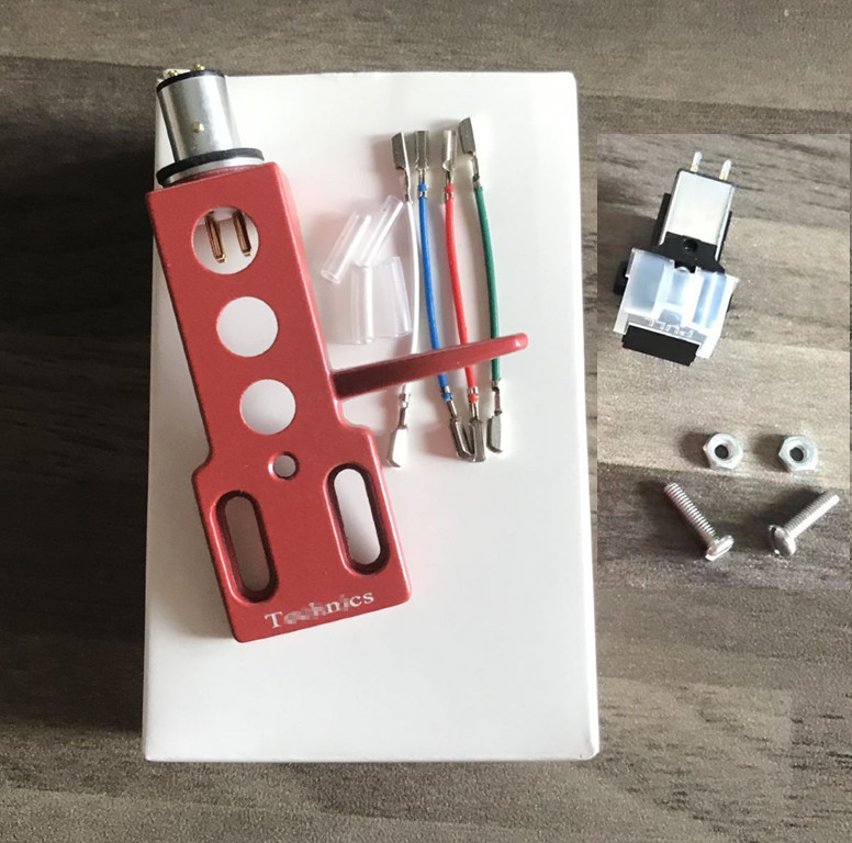 1SET RED COLOR OEM Phono Stylus Cartridge Unit Turntable Headshell CN5625 For Technics 1200 1210: model C