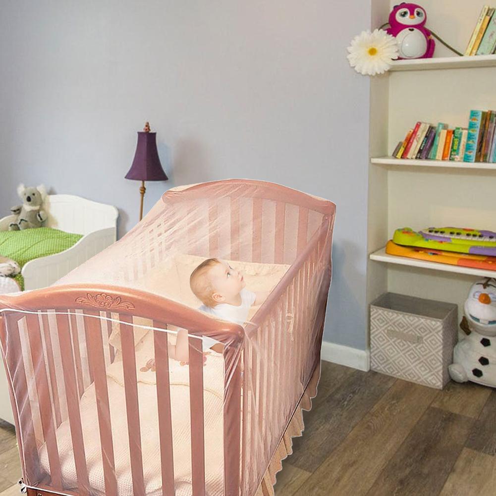 Moustiquaire pour berceau d'enfant, accessoires de soins pour bébé, respirants, anti-insectes, pour -né