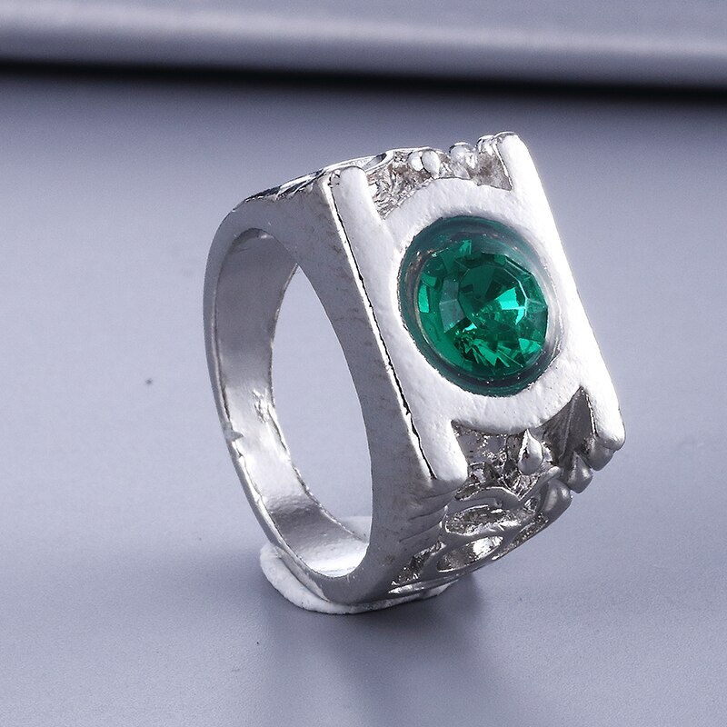 Mode-sieraden Charm Green Lantern Ring Voor Mannen En Vrouwen