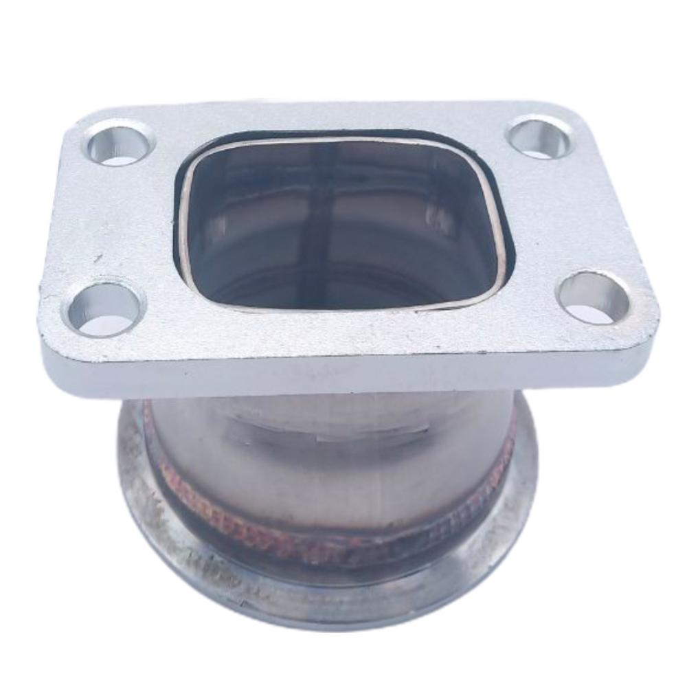Stainless Steel 3" inch 76mm V band Adapter Flange For T3 Turbo V-Band Adaptor