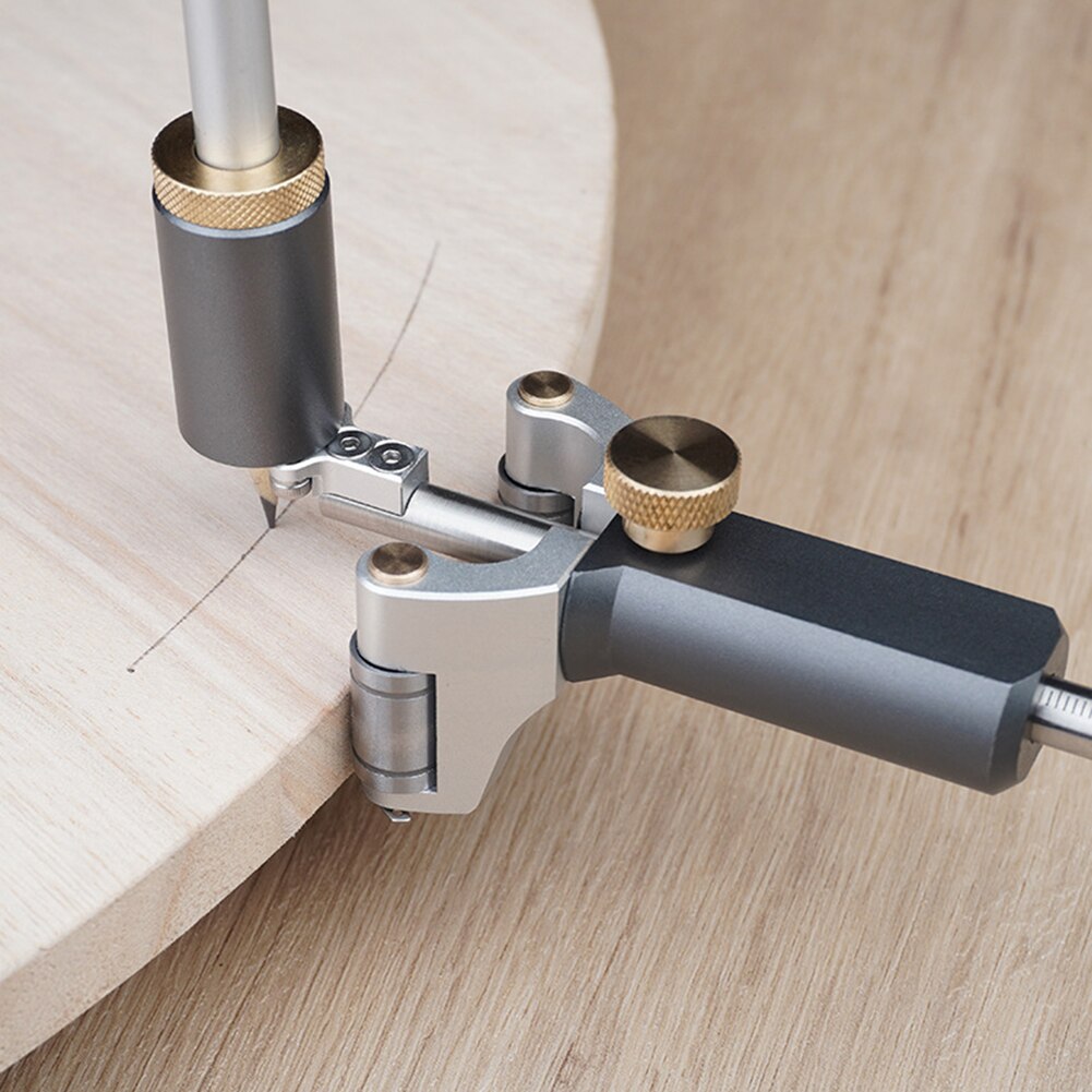 Carpenter Woodworking Scriber Mark Line Wood Gauge Circle Outline Measuring Tool Woodworking Offset Marking Tool