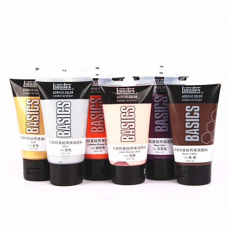 1 tube akrylmaling pigment negle væg maling kunst hånd 75ml 3d effekt maling pigment