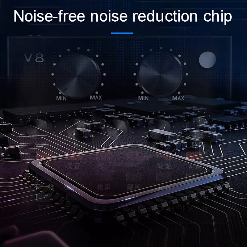 Mini Sound Mixer Board Live Broadcast DJ Sound Mixer Sound Card for Computer Phones Singing Recording