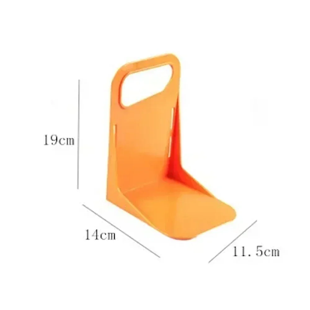 1/2pcs Car Back Auto Trunk Fixed Rack Holder Stand Multifunctional Shake-proof Organizer FenceAdjustable Distance Storage Holder: Orange