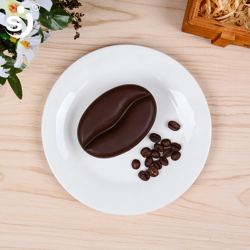 SJ-moule à café en Silicone, 6 cavités, moules antiadhésifs, recyclage, fabrication de savon fait main