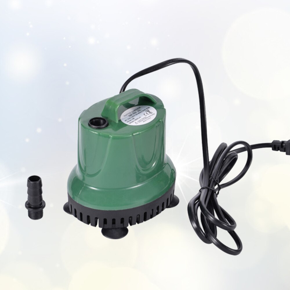Aquarium Circulation Submersible Pump Fish Tank Mini Pump with UK Plug Green