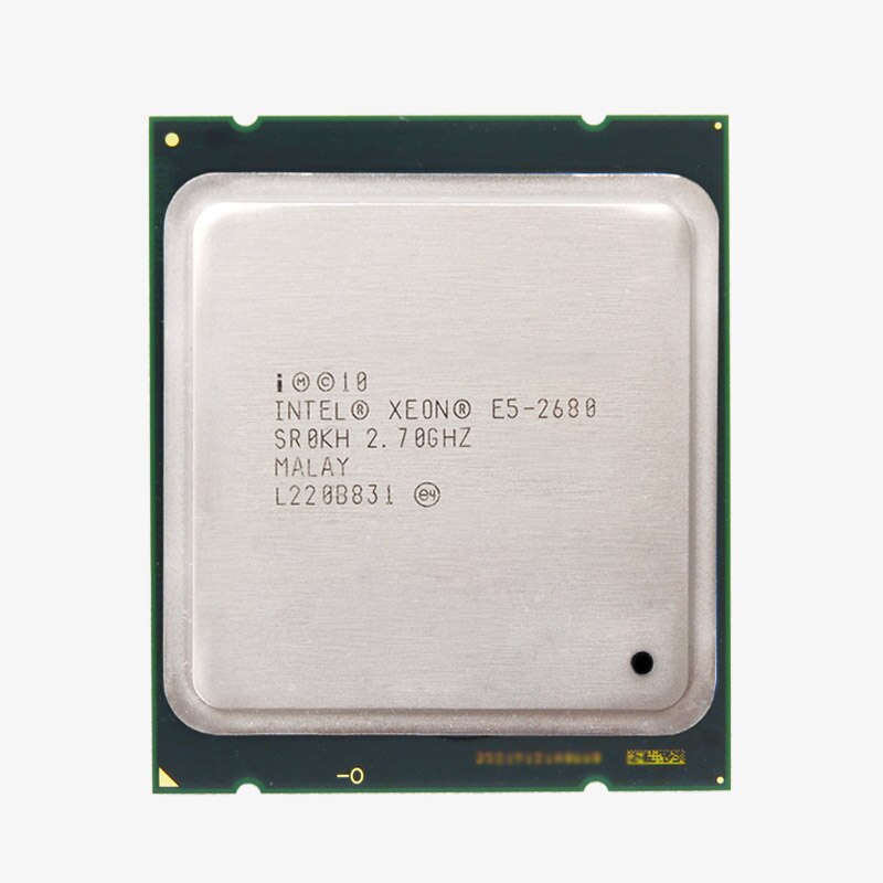 Procesadores Intel Xeon con grasa térmica LGA E5 2600 Series 2690 2670 2680 2660 2689 CPU con pasta térmica probada