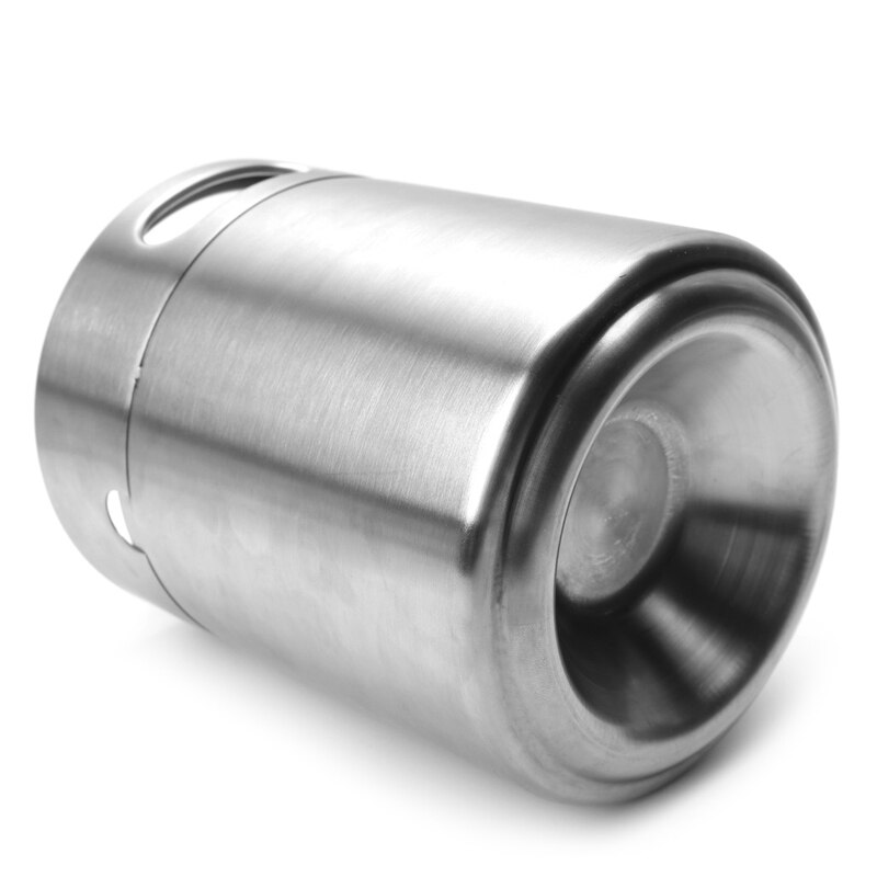 2L Homebrew Growler Mini Keg Stainless Steel Beer Home Brewing Making Bar Tool