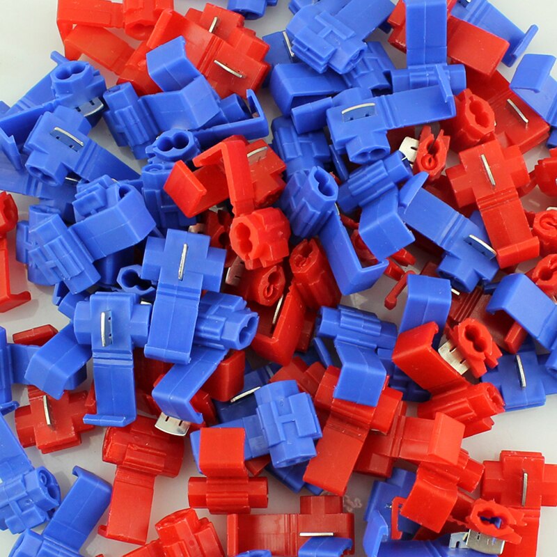 10Pcs Quick Splice Wire Cable Connector Scotch Lock Conductor Block very nice Vicky