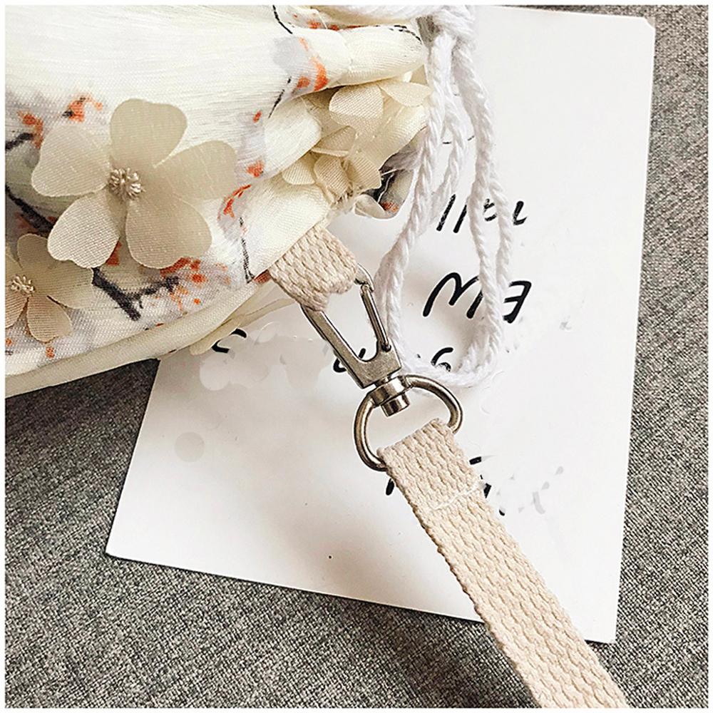 Retro Embroidery Crossbody Bag Luxury Handbags Women Bags Lace Drawstring Bucket Bag Drawstring Small Shoulder Bag #20