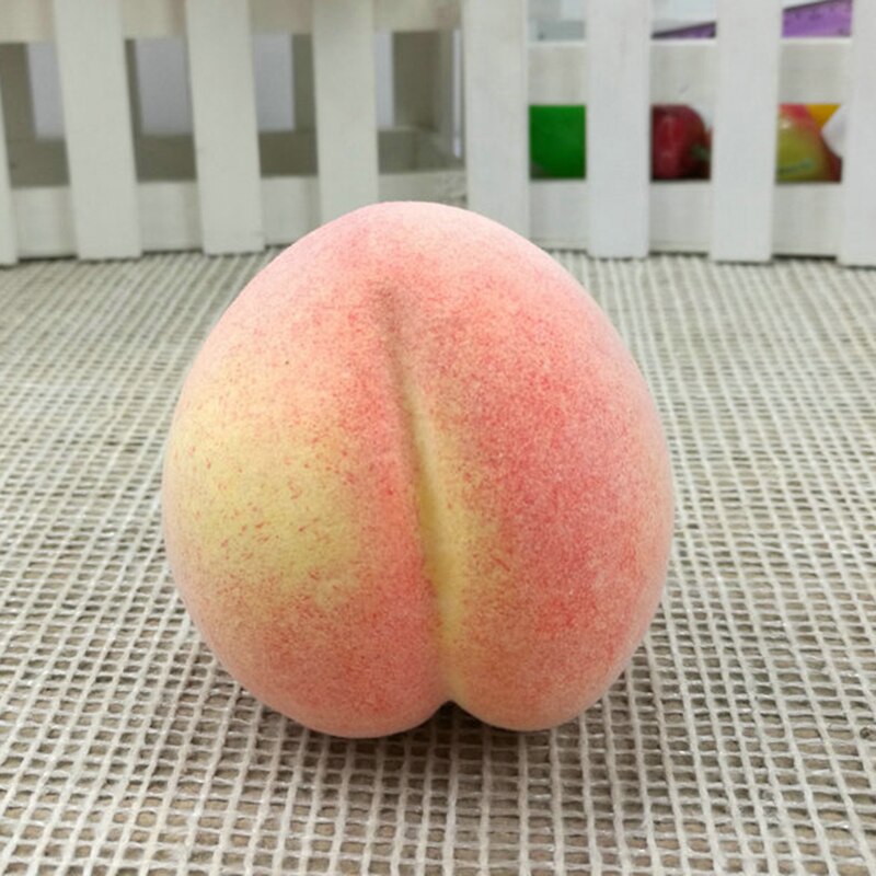 Verscheidenheid Kunstmatige Vruchten Plastic Nep Fruit Keuken Tafel Diy Home Decoratie Apple, Oranje, Perzik, Geel Peer, persimmon: 3
