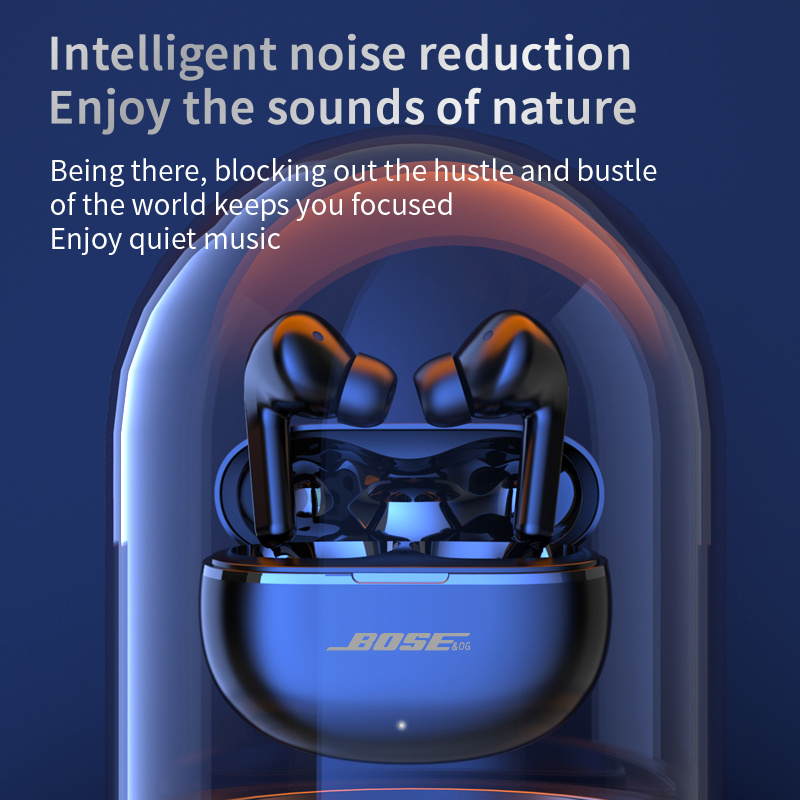 Bose&og Air 7 Bluetooth Oortelefoons TWS Touch Control ANC Ruisonderdrukking HiFi Draadloze Hoofdtelefoon Waterdichte Spel Oordopjes Met Microfoon