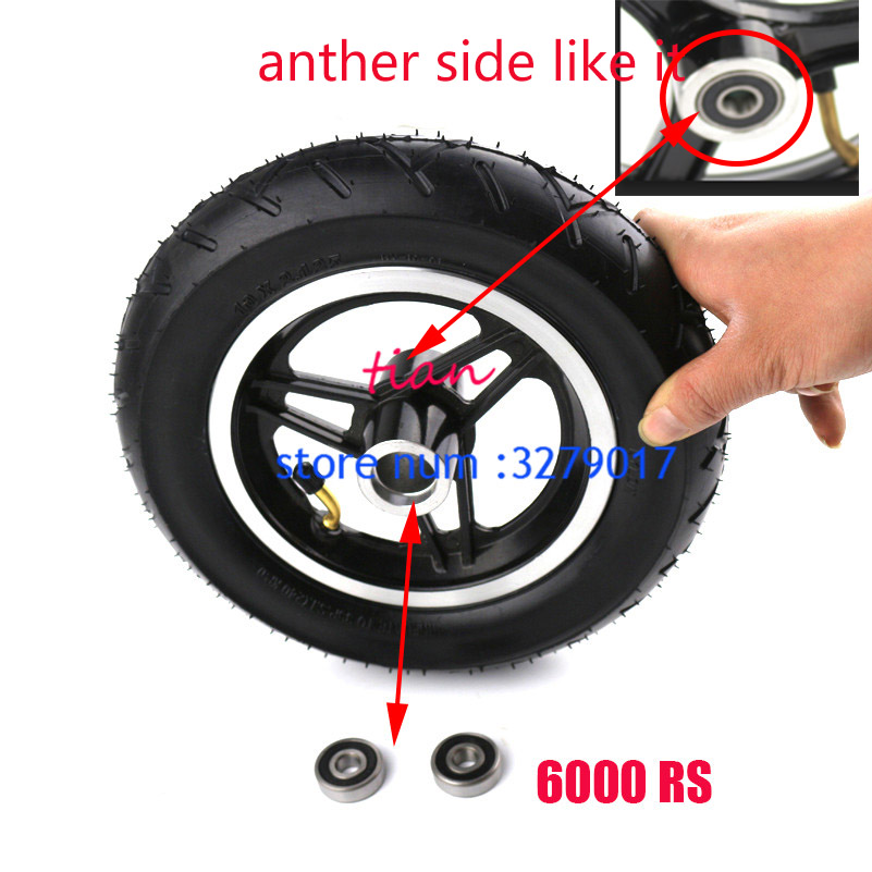 Elektrische Scooter 10x2.125 Velg 10 Inch Scooter Wiel Hub Alumnium Legering Wiel Frame voor 10x2.125 Tire Elektrische Scooter: wheel b size