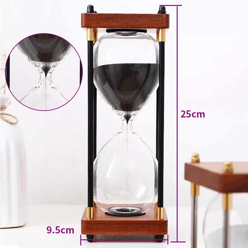 RETRO HOURGLASS TIMER DESKTOP 30 MINUTES HOURGLASS CHILDREN'S BIRTHDAY HOME DECORATION ACCESSORIES HOURGLASS SAND TIMERS