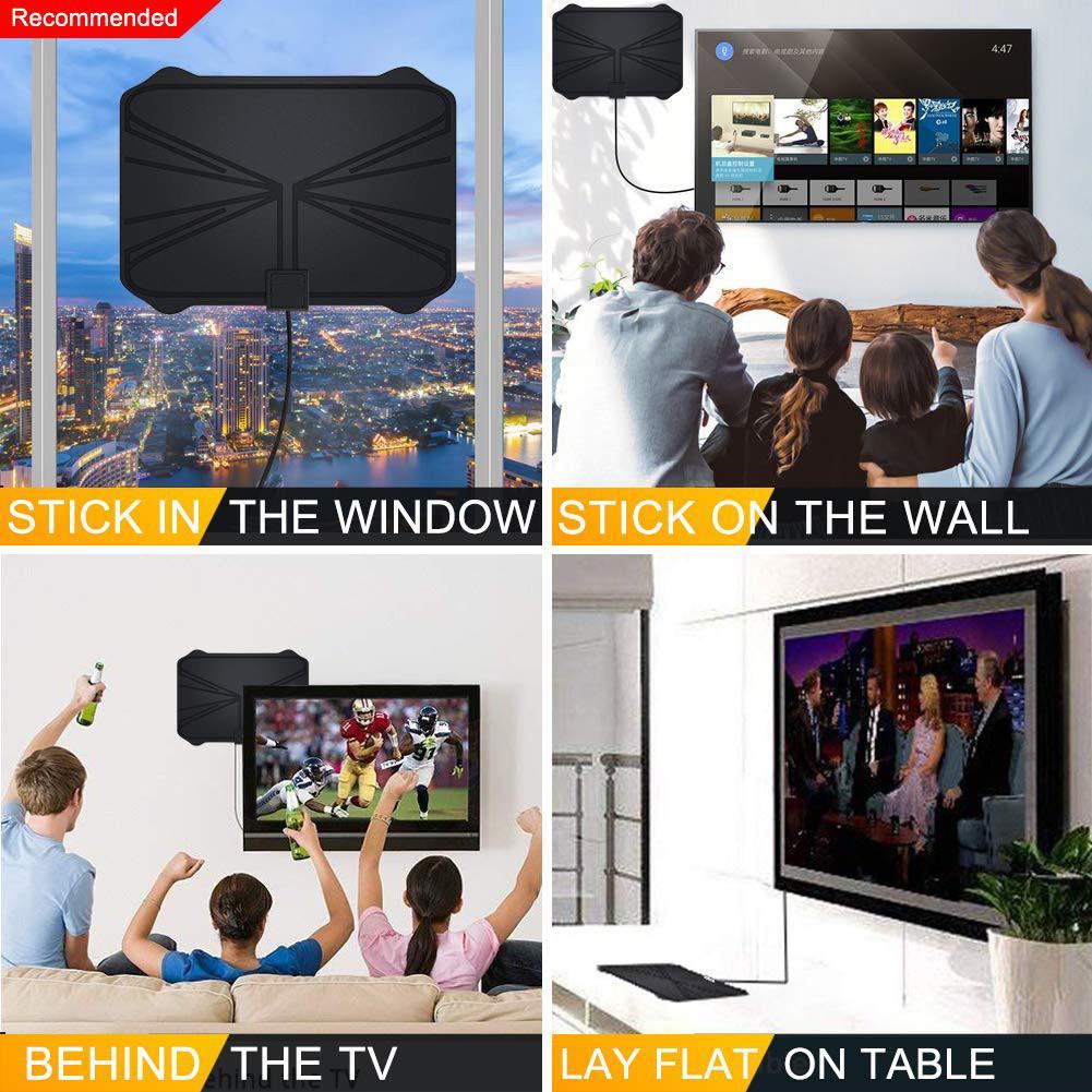 Indoor Antenna HD Digital TV Antenna Amplified HDTV ANTENNA/T2/ATSC HD Digital TV Antenna For