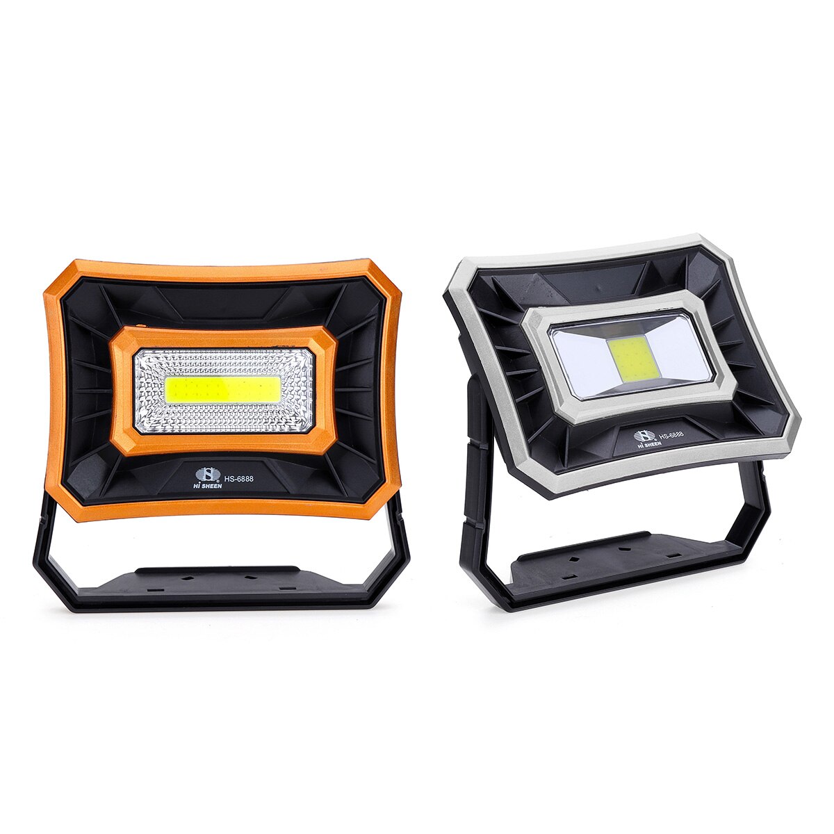 350W Solar Portable Spotlight COB Work Lamp LED Portable Lantern Outdoor Camping light Waterproof Emergency Light Searchlight