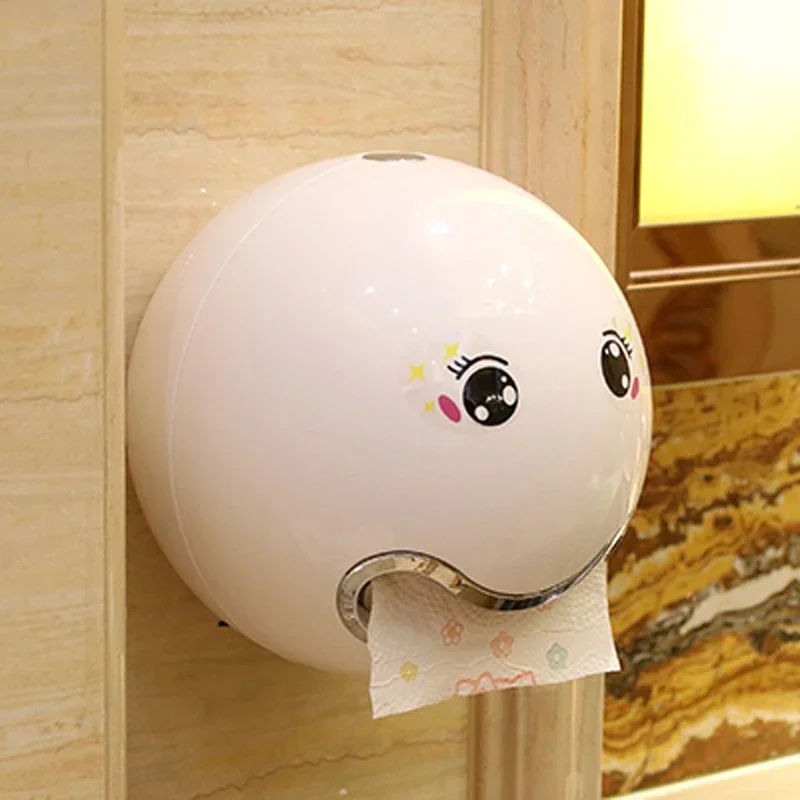 Wall Mounted Roll Paper Holder, Waterproof Paper Towel Holder for Kitchen Bathroom Toilet, Spherical Tissue Boxes,: Dark Khaki