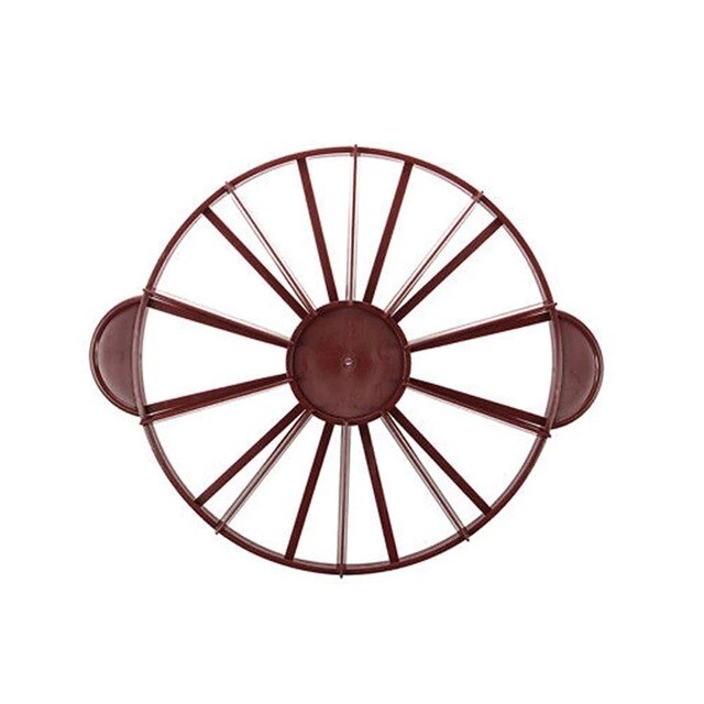 10.6 Inch Brood Cake Divider, Diy Koken 10/12 Gelijk Gedeelte Ronde Cutter Slice Marker Bakken Tool, Veilig, niet Giftig En Ddurable: Brown