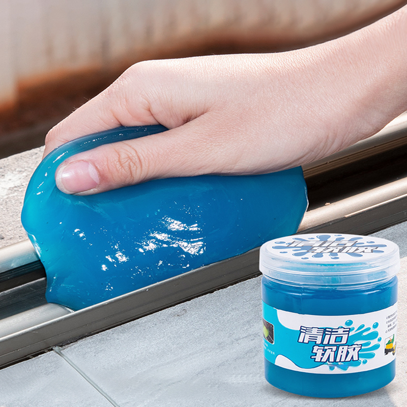 Żel robić czyszczenia deski rozdzielczej nawiewu samochodowego Wielofunkcyjny żel robić czyszczenia brudu wielokrotnego użytku Żel robić czyszczenia klawiatury laptop Żel robić usuwania kurzu z wnętrza samochodu