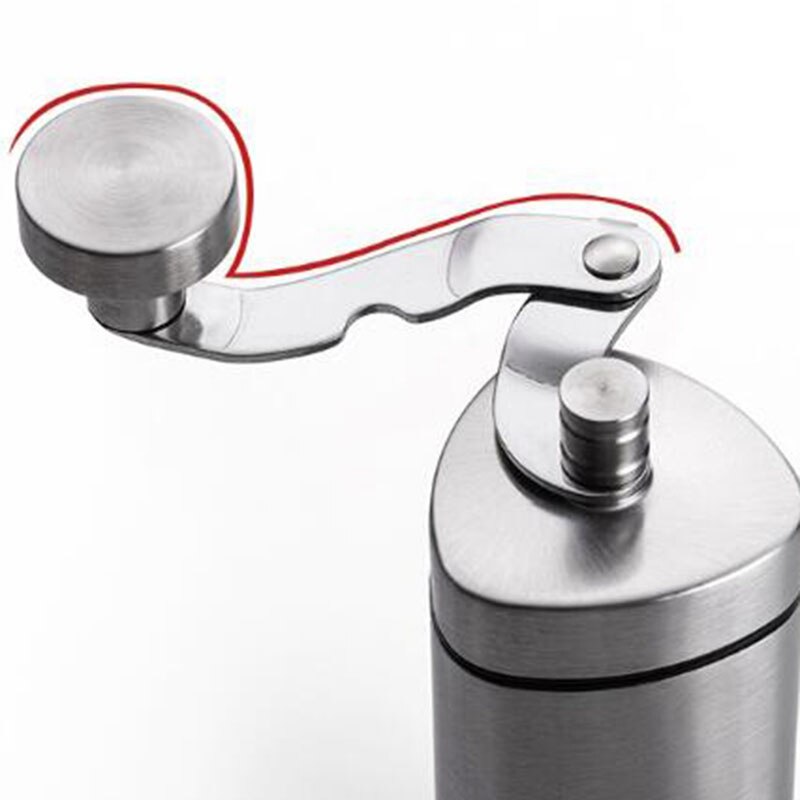 Molinillo de Café Manual-Fresa de cerámica cónica de acero inoxidable portátil Premium con mecanismo de molienda